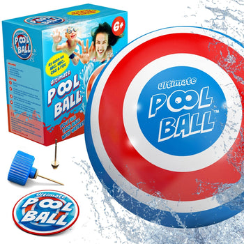 6" Pool Balls -Blue/Red