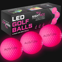 Golf Balls - 3 pack - Pink