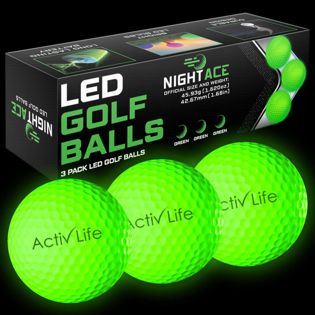 Golf Balls - 3 pack - Green