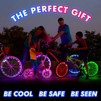 Bike Lights 1 Pack -Color-Changing