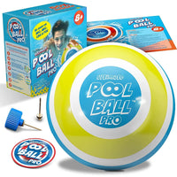 9" Pool Balls -Yellow/Cyan