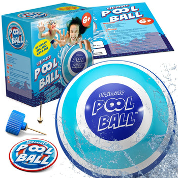 9" Pool Balls -Navy/Teal