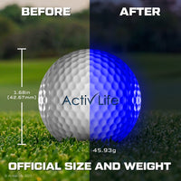 Golf Balls - 3 pack - Blue