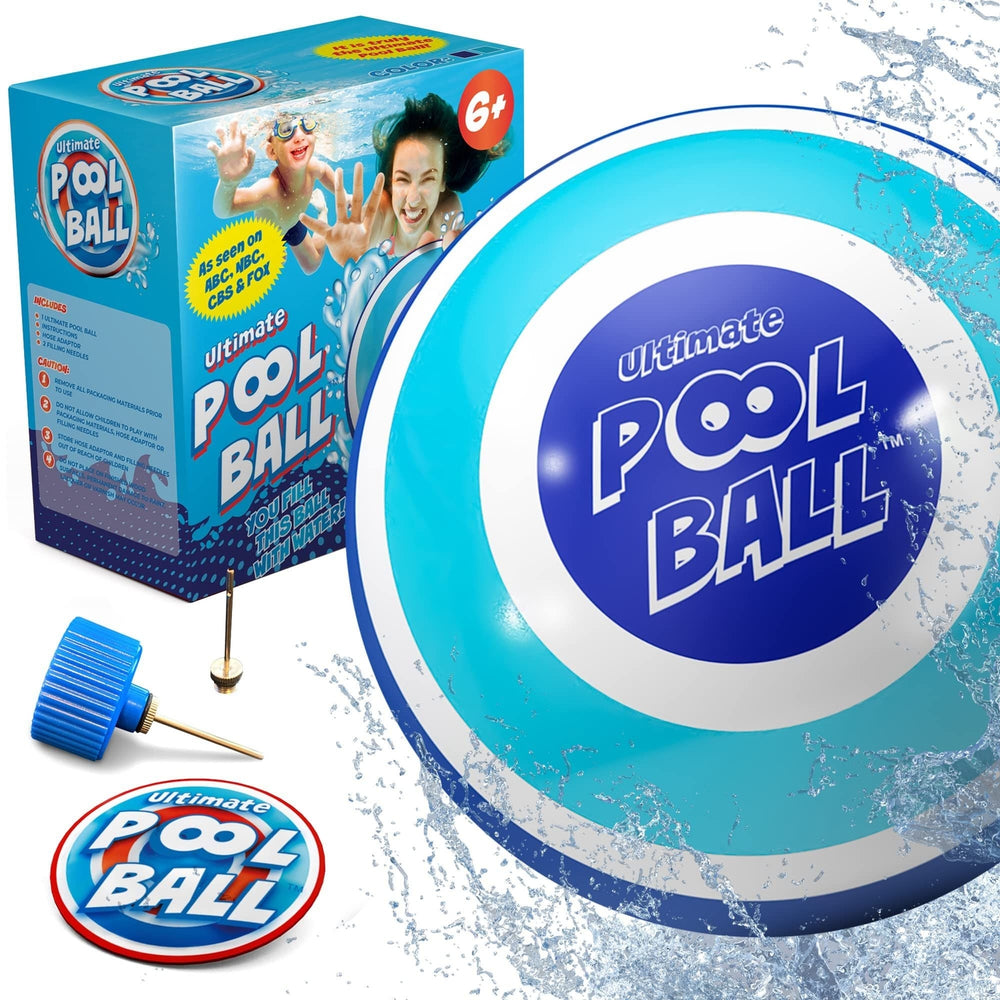 6" Pool Balls -Navy/Teal