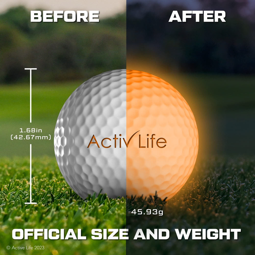 Golf Balls - 3 pack - Orange