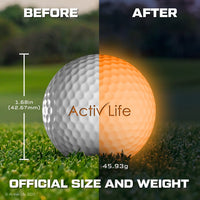 Golf Balls - 3 pack - Orange