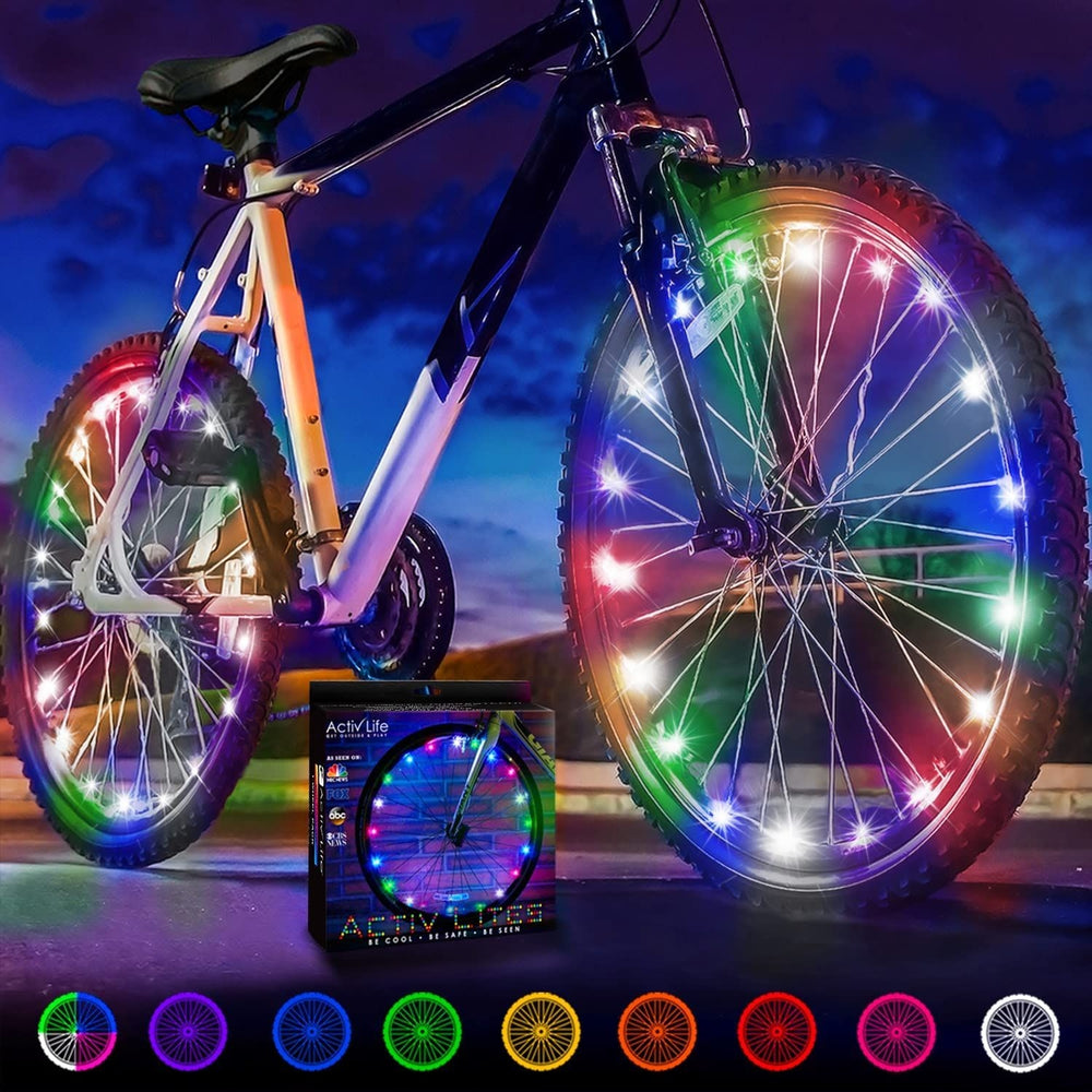 Bike Lights 2 Pack -Multicolor