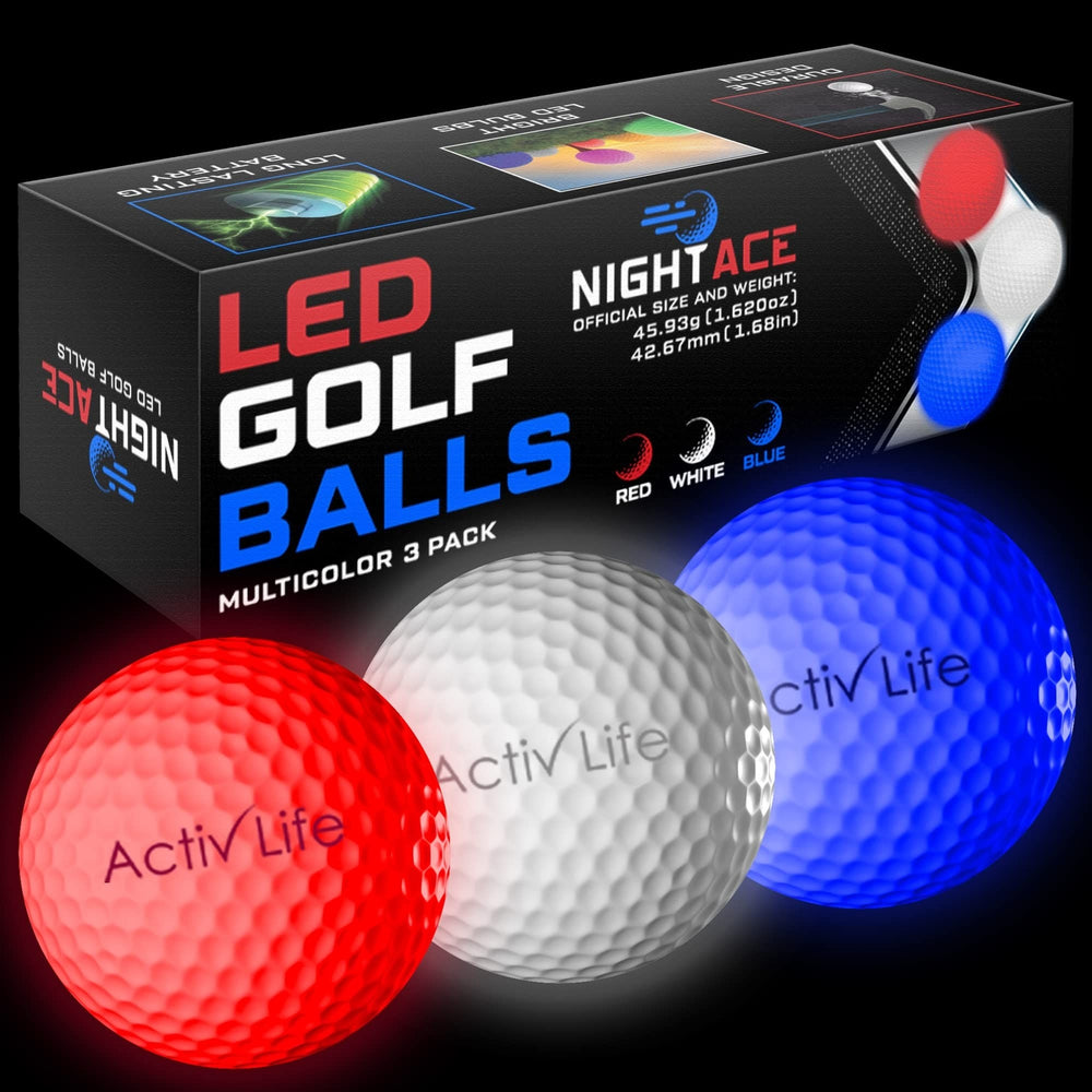 Golf Balls - 3 pack - Patriotic